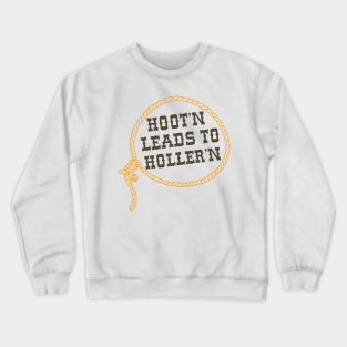 Cowboy Crewneck Sweatshirt - HOOT'N by toddart